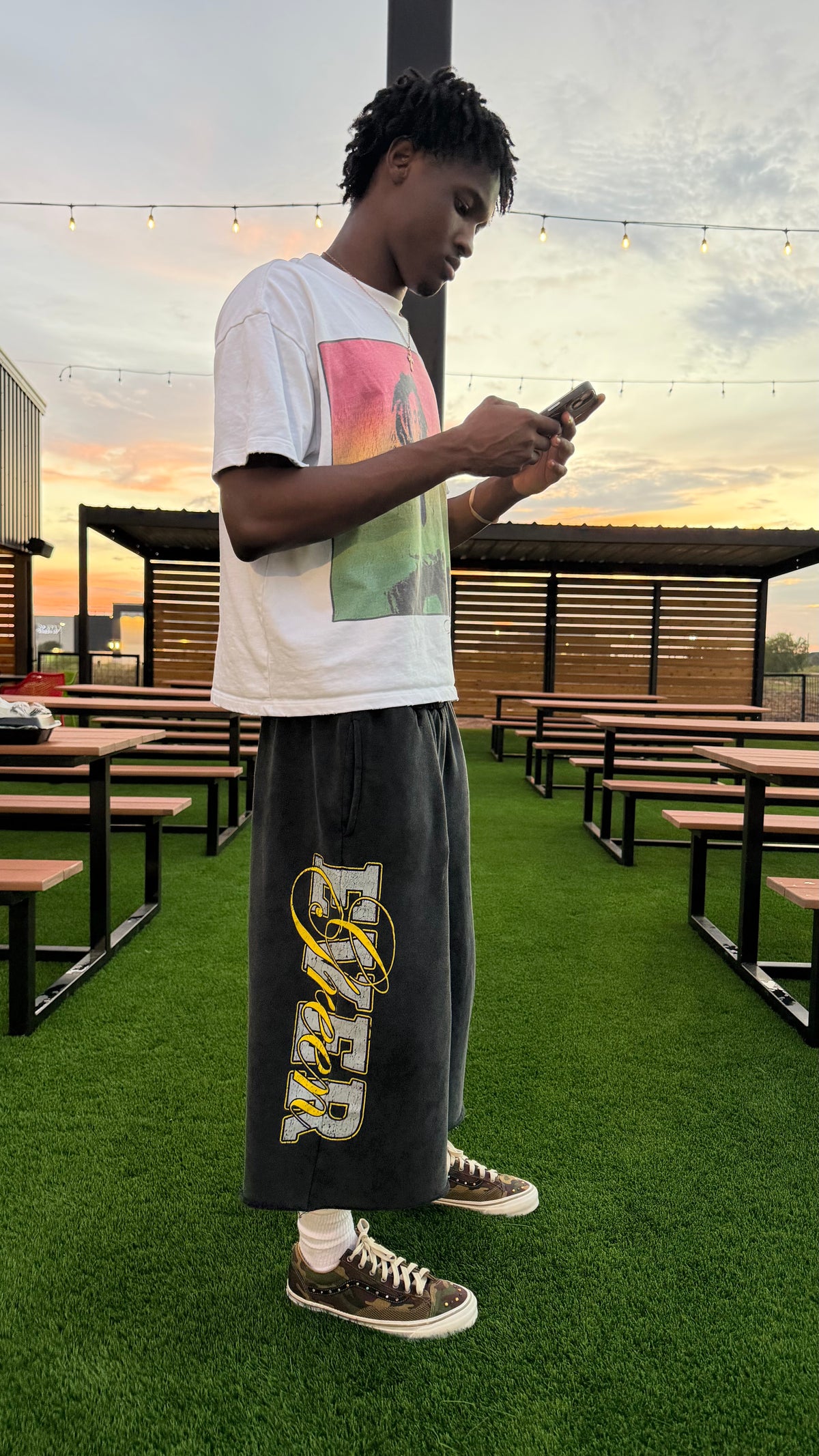 "Evergreen" shorts (Black)