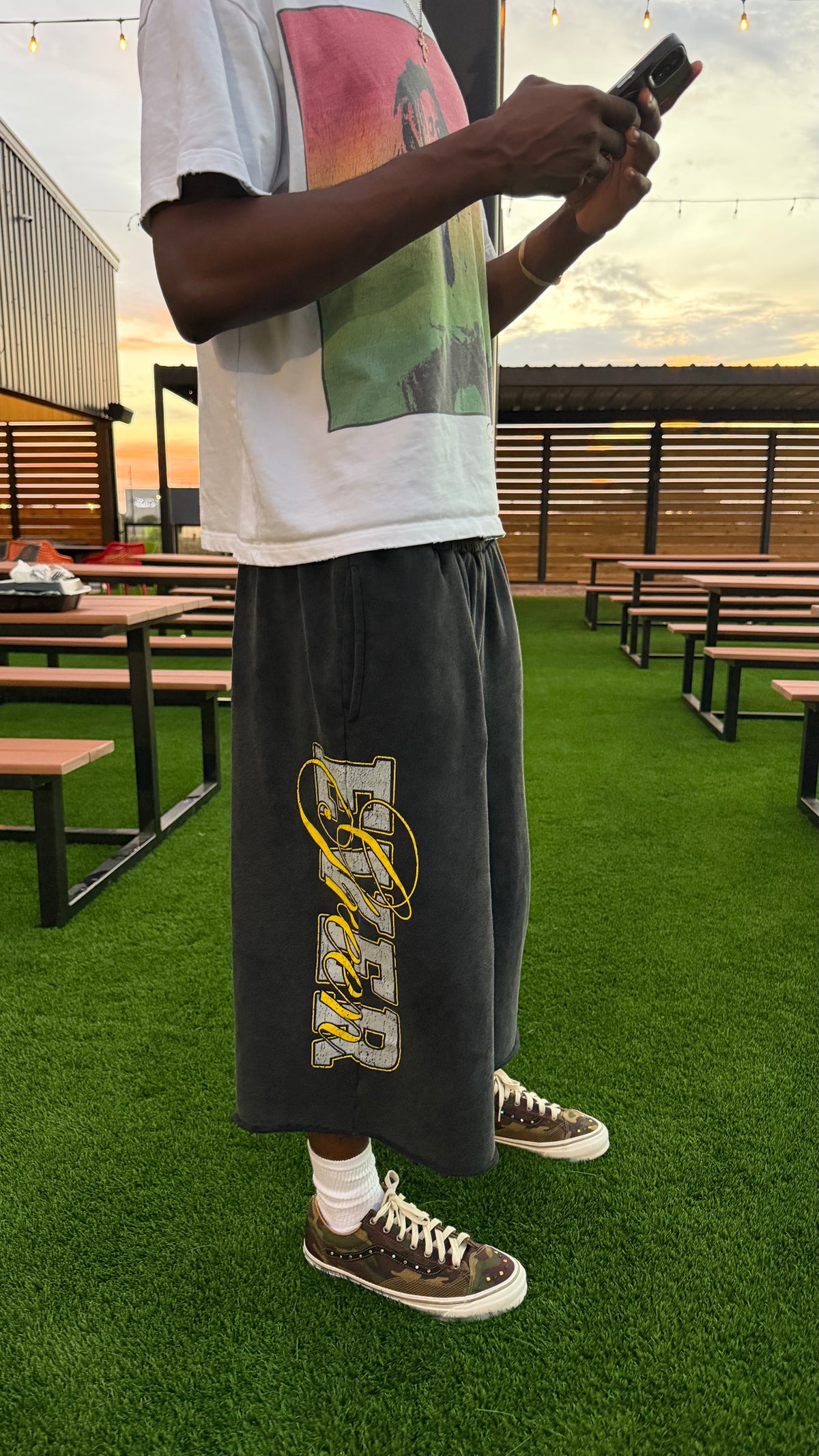 "Evergreen" shorts (Black)