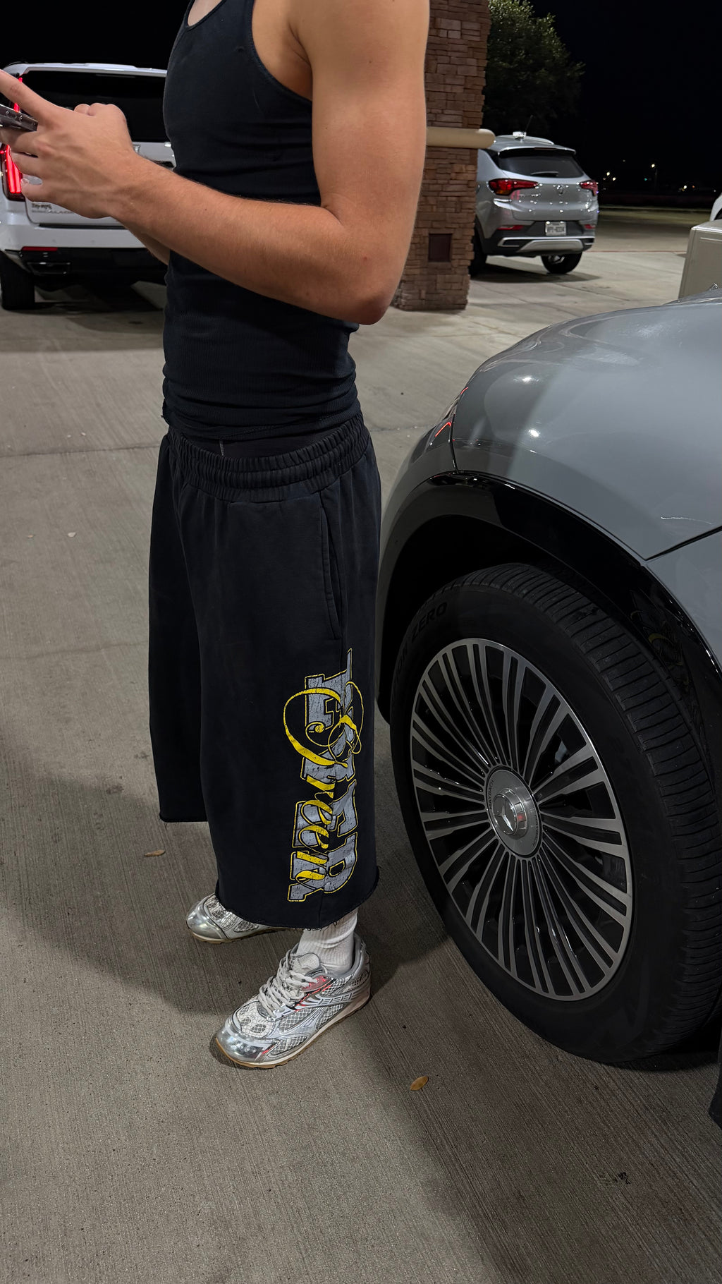 "Evergreen" shorts (Black)
