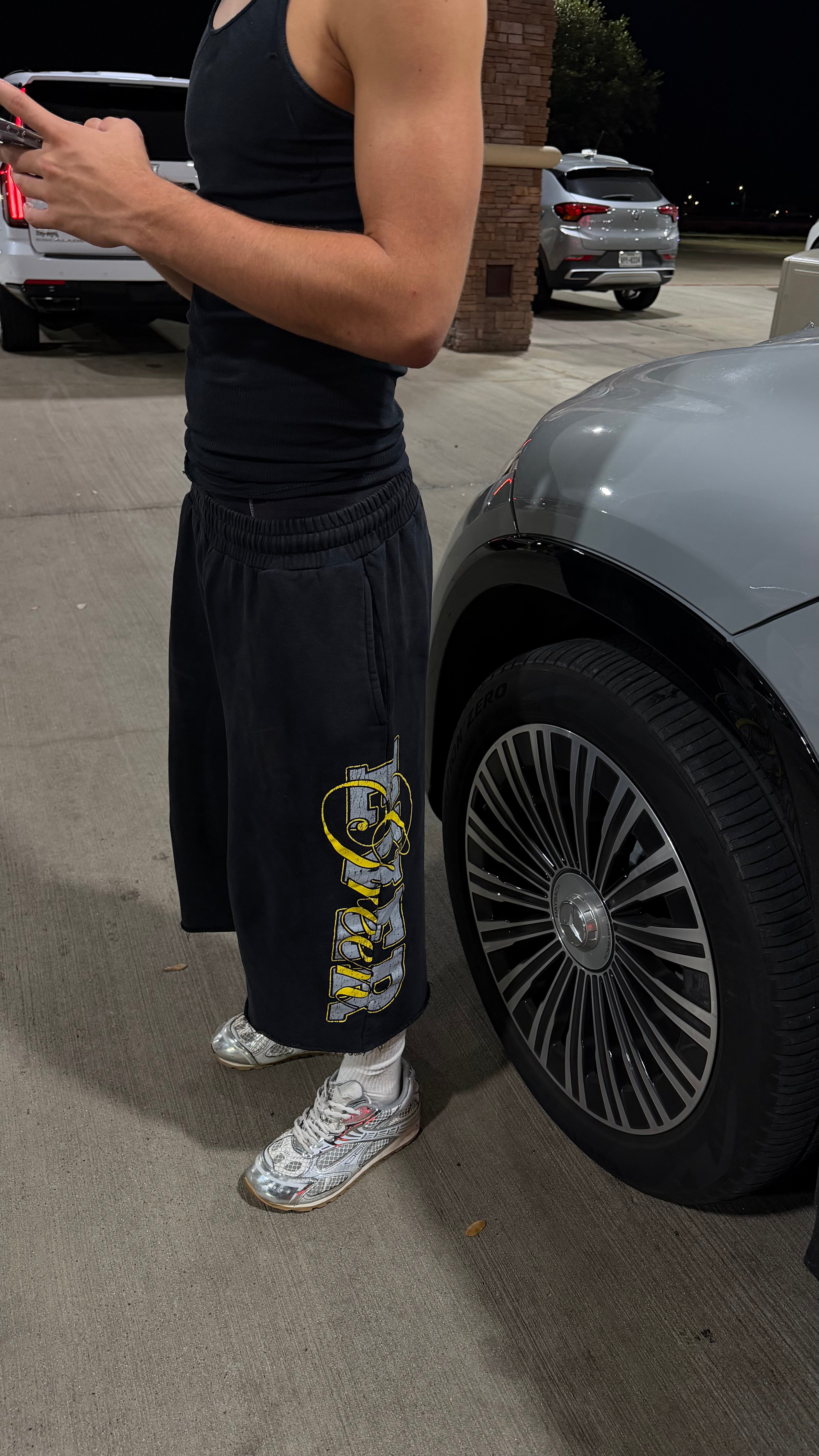 "Evergreen" shorts (Black)